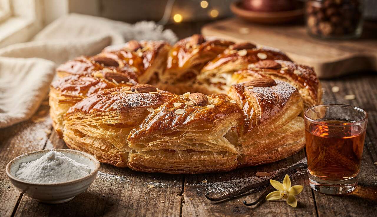 Recette de Tarte Couronne des Rois Galette