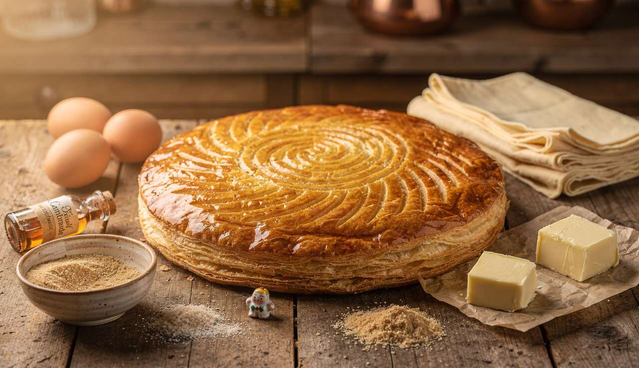 Recette de galette des rois maison à la frangipane