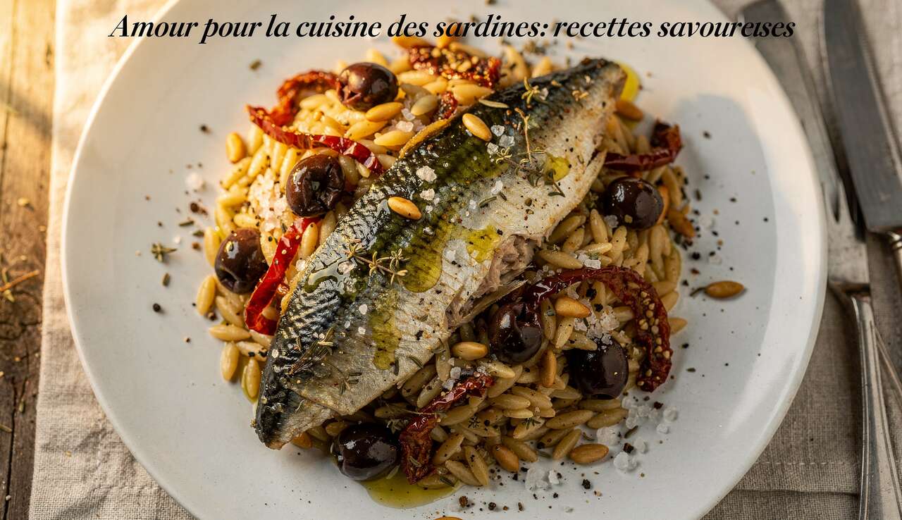 Amour pour la cuisine des sardines : recettes savoureuses