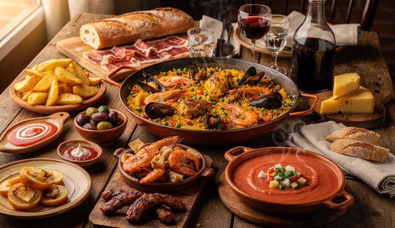 Cuisine espagnole : un festin savoureux