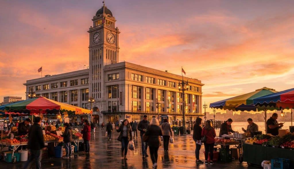 Découverte du Ferry Building à San Francisco