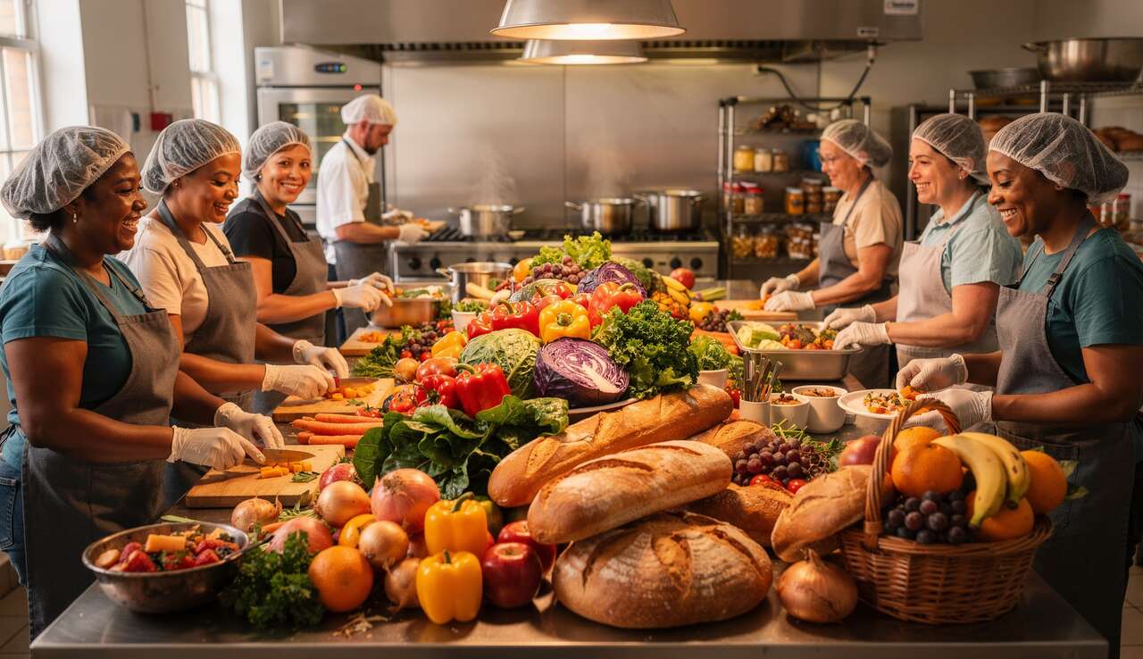 Des repas solidaires &agrave; partir d'invendus