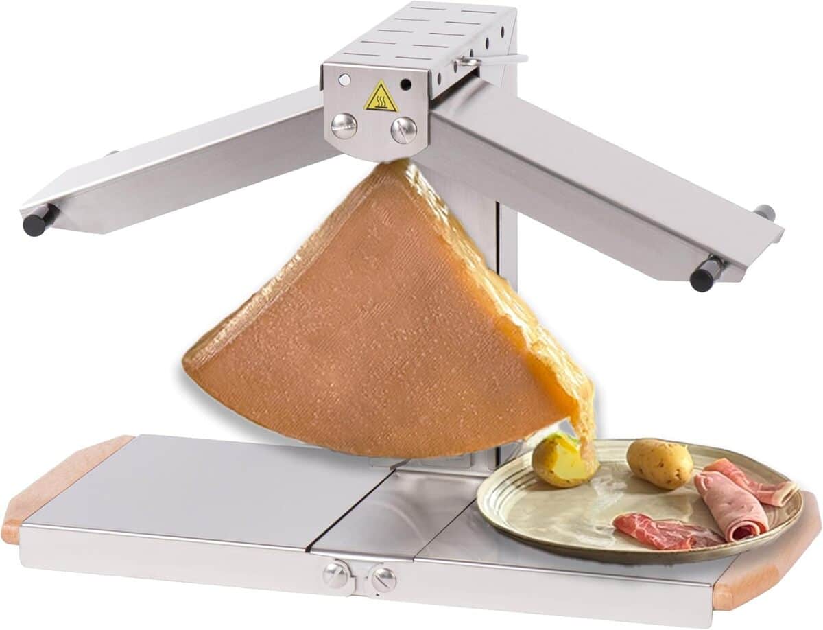 Test de l'appareil à raclette Louis Tellier Brézière Signature inox : convivial et pratique