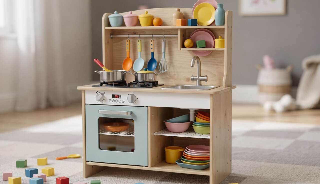 Les cuisines et dinettes pour imiter les grands