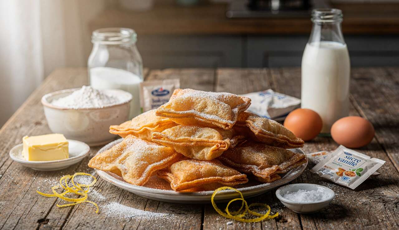 Bugnes au Four sans Friture : recette Légère et Savoureuse