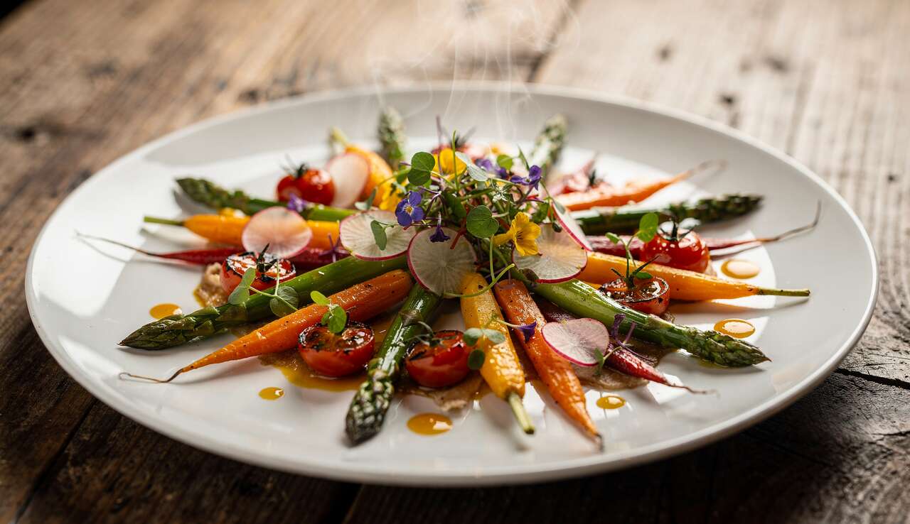 Jouer avec les couleurs dans l'assiette Jouer avec les couleurs dans l'assiette