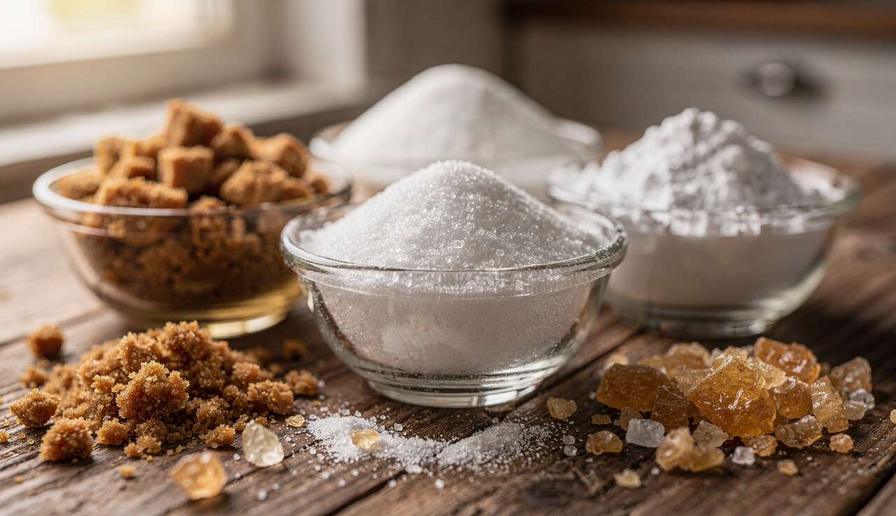 Les diff&eacute;rences entre les types de sucre