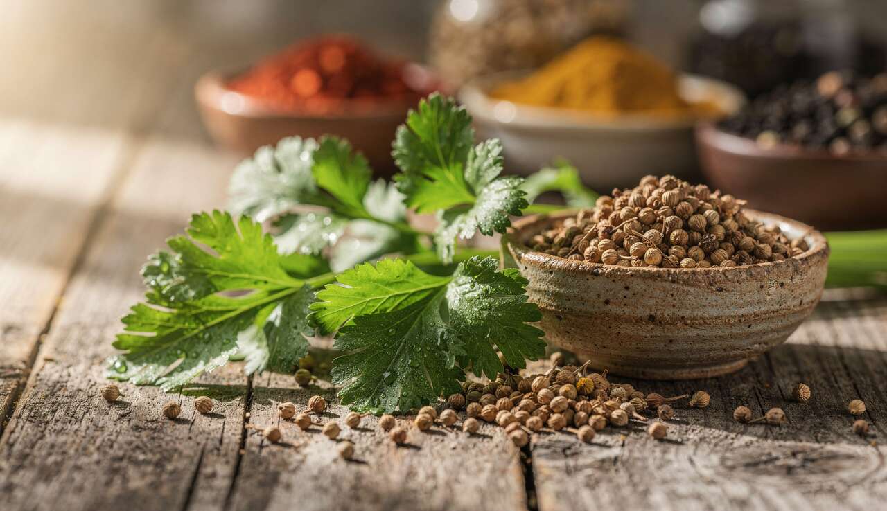 La coriandre : l'ingr&eacute;dient star des cuisines du monde