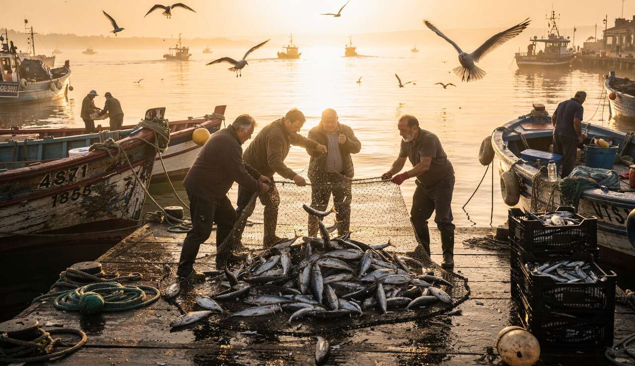 La p&ecirc;che de la sardine : un enjeu &eacute;conomique local