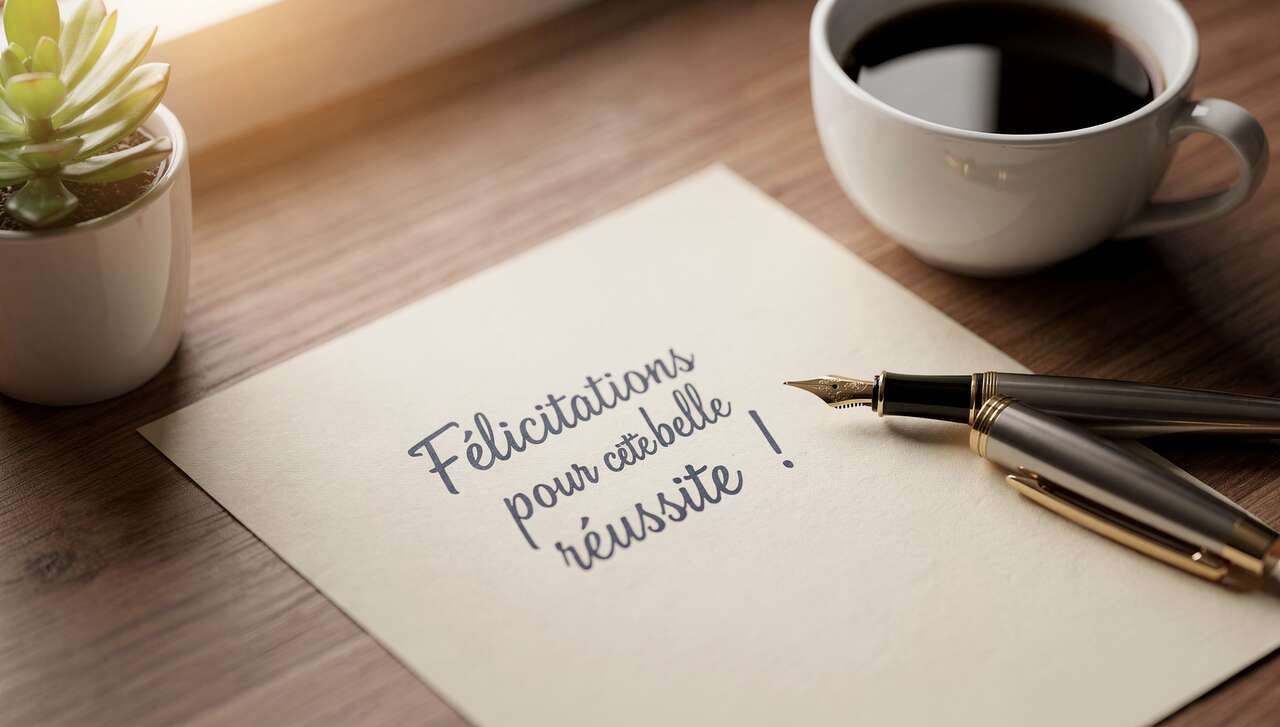 Message de f&eacute;licitations : comment exprimer vos sentiments ?