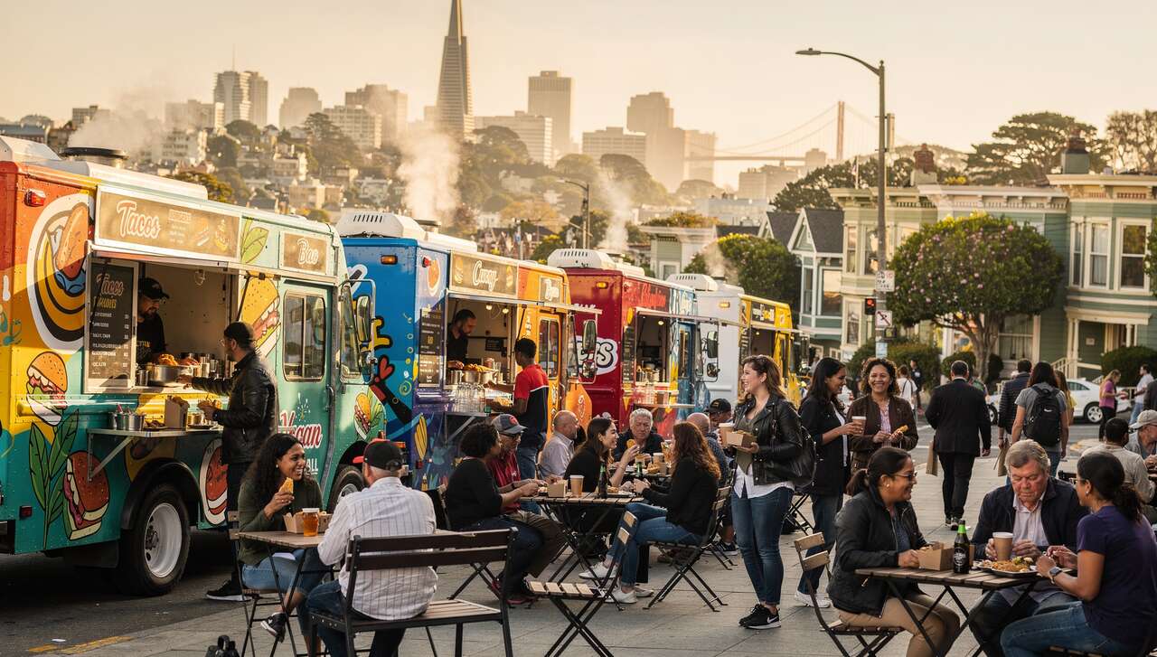 Street food &agrave; san francisco : o&ugrave; trouver les meilleurs food trucks