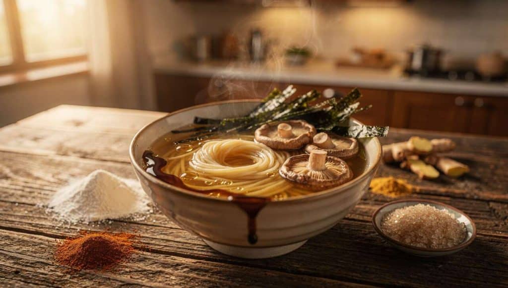 Recette de Bouillon Réconfortant : une Tasse de Saveurs Vapeur