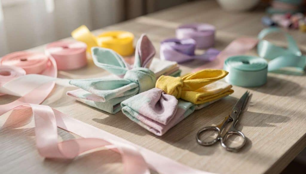 Pliage de Serviette Lapin pour Pâques : tutoriel Facile