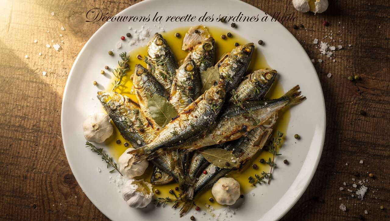 Découvrons la recette des sardines à l'huile