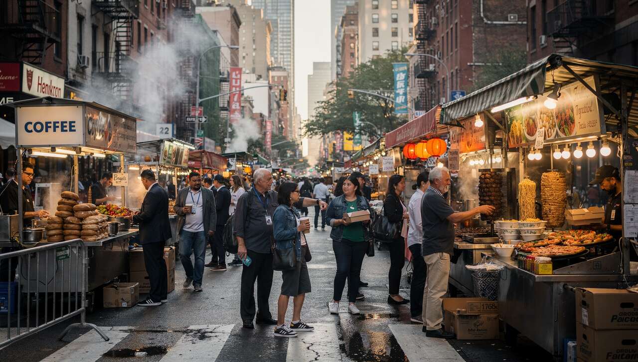 Découvrir les plaisirs culinaires de New York City