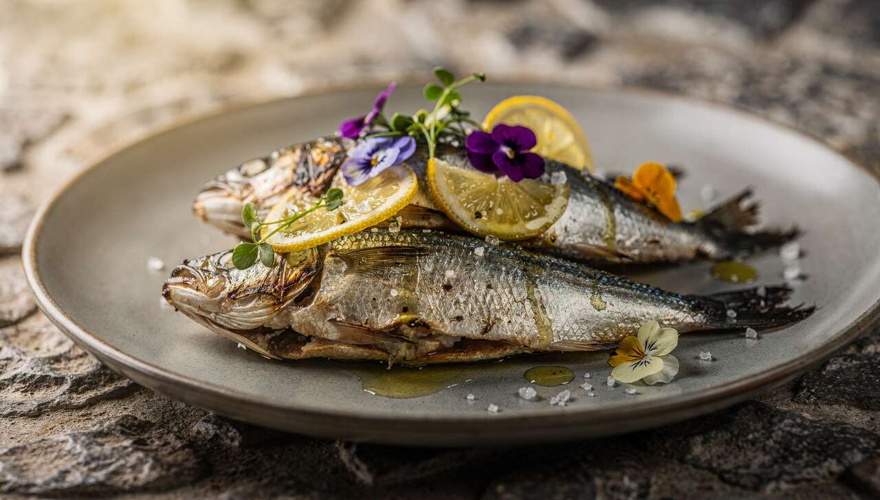 Les sardines et leur mur : hommage culinaire original