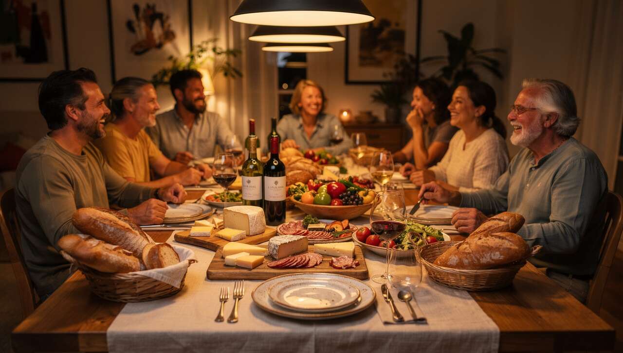 Organiser un repas convivial autour des spécialités locales