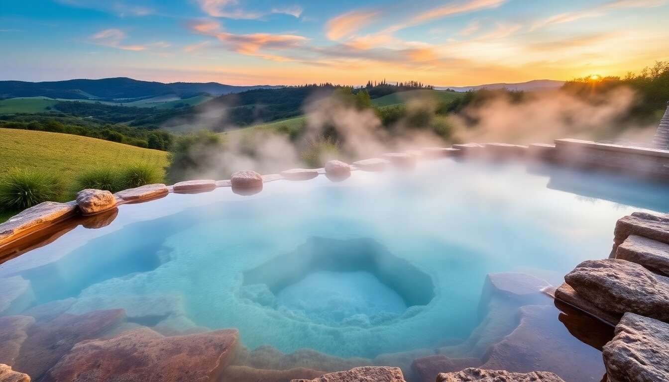 Les sources chaudes naturelles de toscane