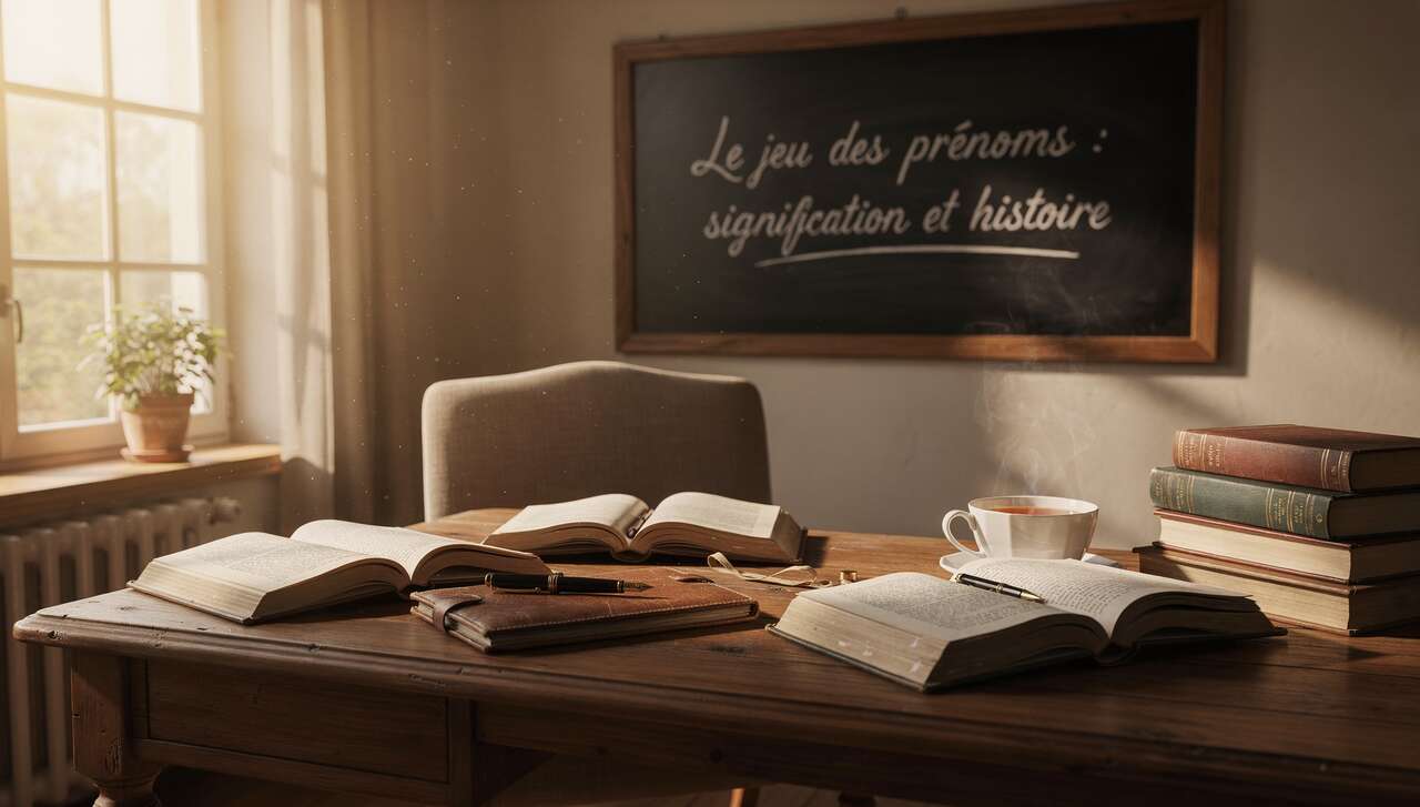 Le jeu des prénoms : signification et histoire