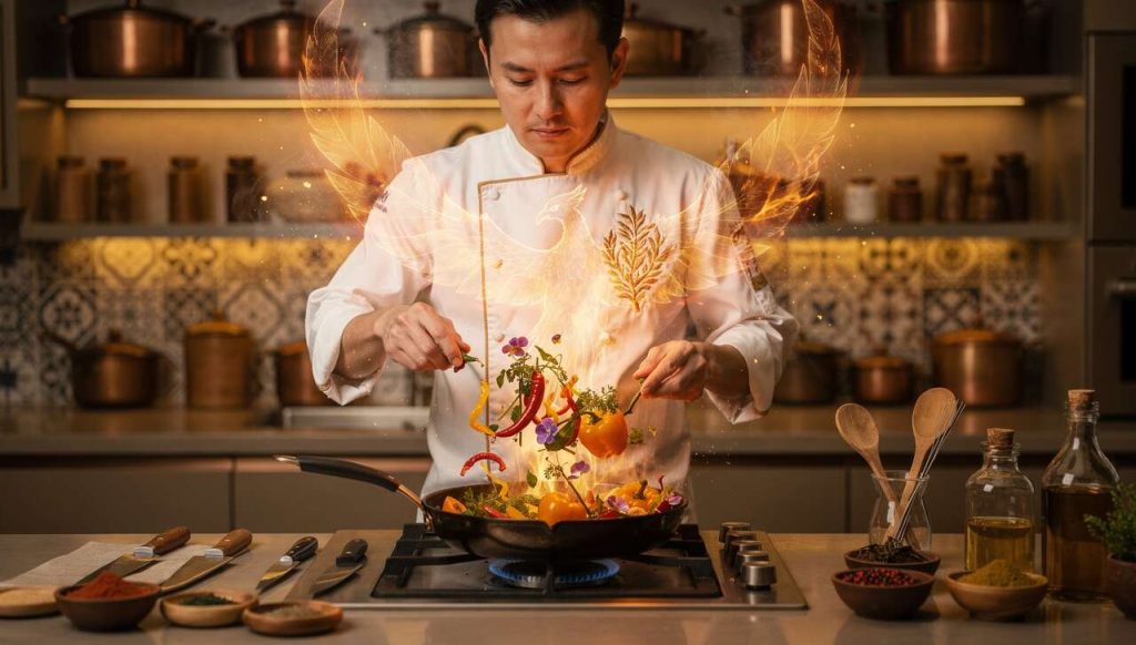 Phénix renaissant : une métamorphose culinaire