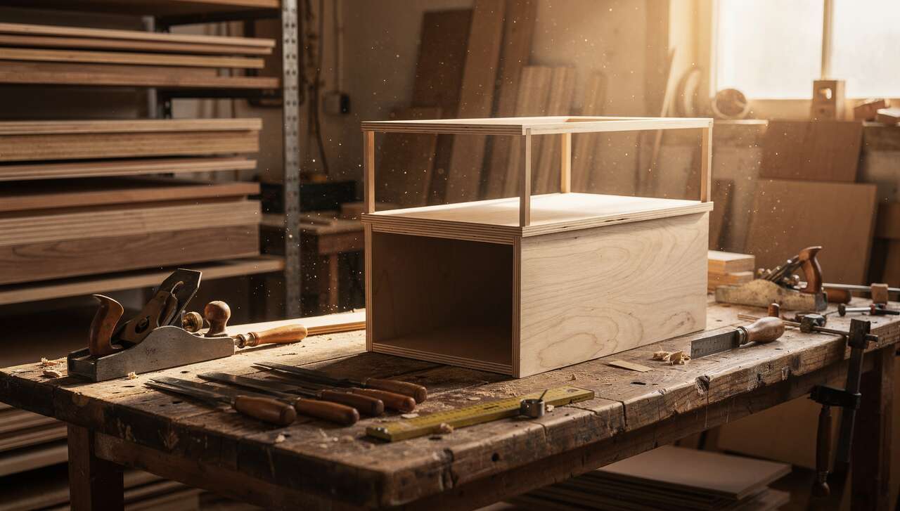 Usages contemporains du contreplaqu&eacute;