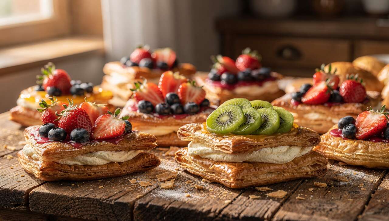 Cr&eacute;ations p&acirc;tissi&egrave;res fruit&eacute;es