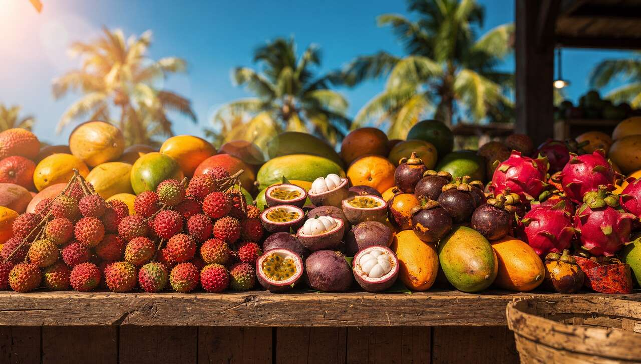 Les tropiques &agrave; port&eacute;e de main : saveurs exotiques