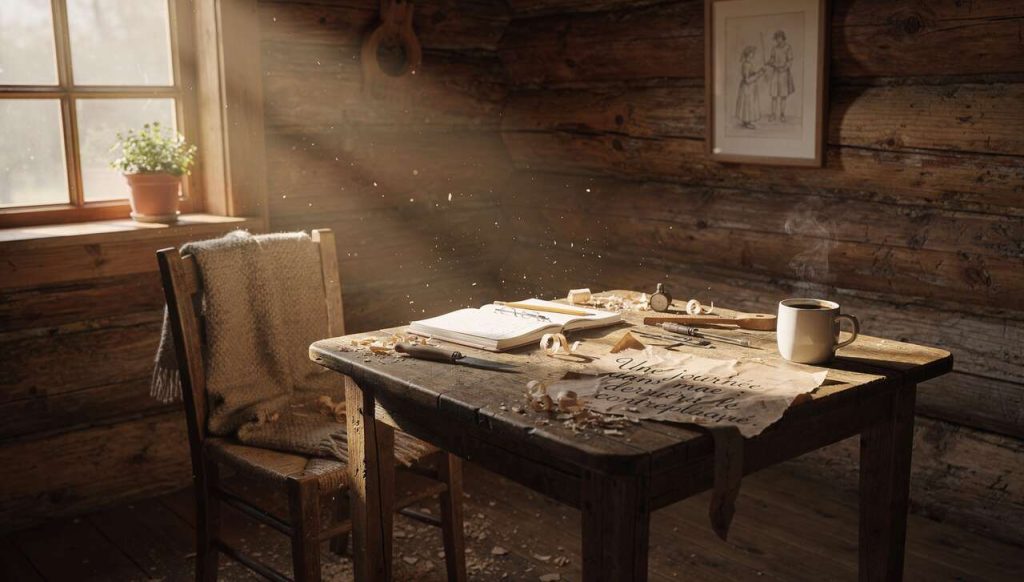 Une journée dans ma vie : derrière le contreplaqué