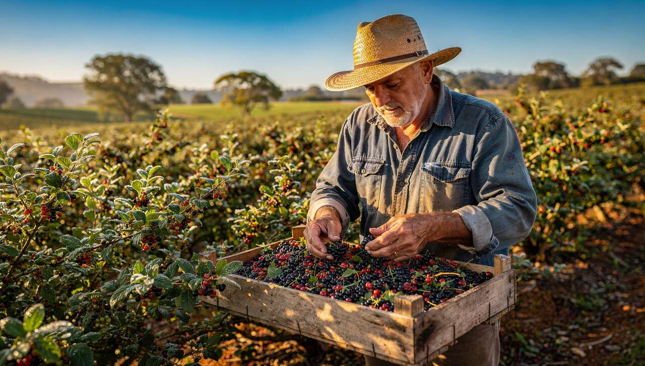 R&eacute;colte et conservation des olallies