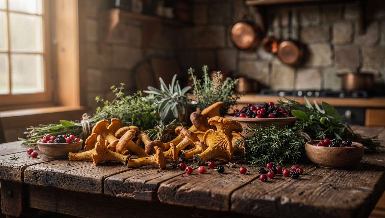 Techniques pour cuisiner la gastronomie sauvage