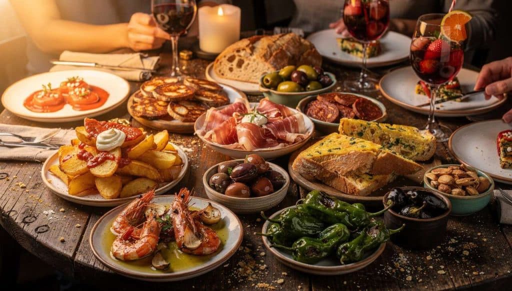 Petits plats de tapas : délices à partager