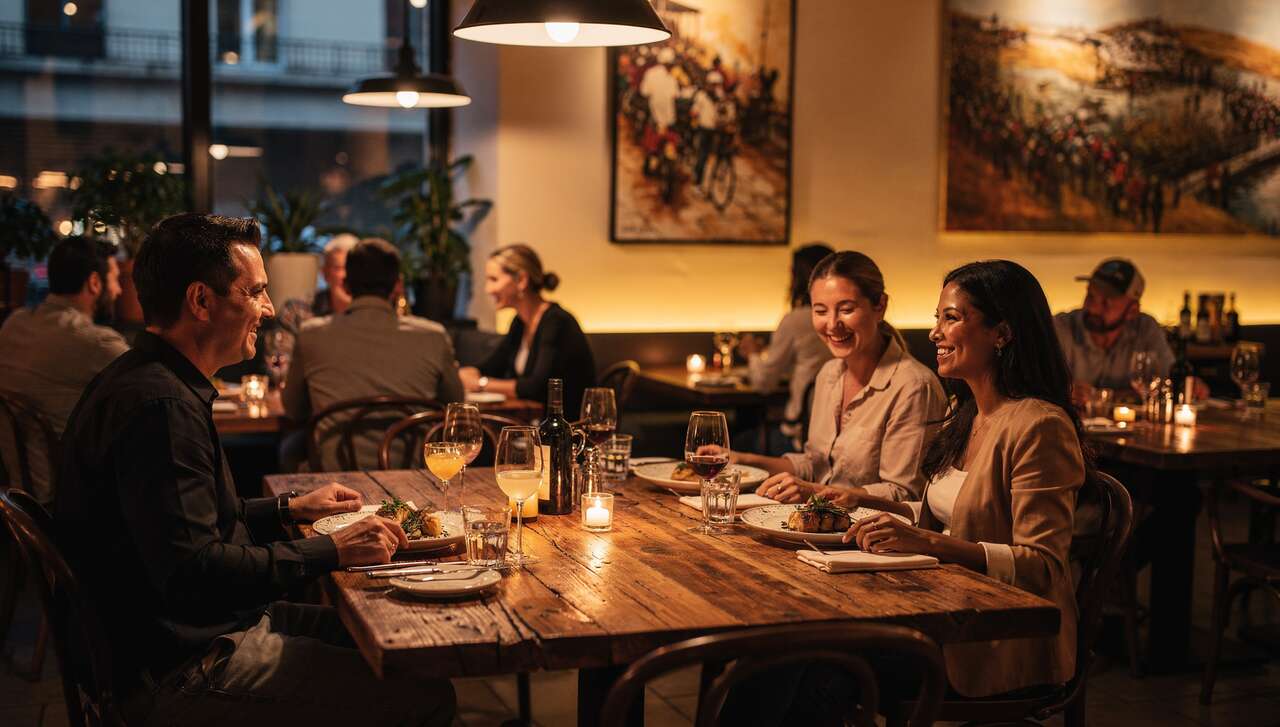 Ambiance et d&eacute;cor du contigo selon zagat