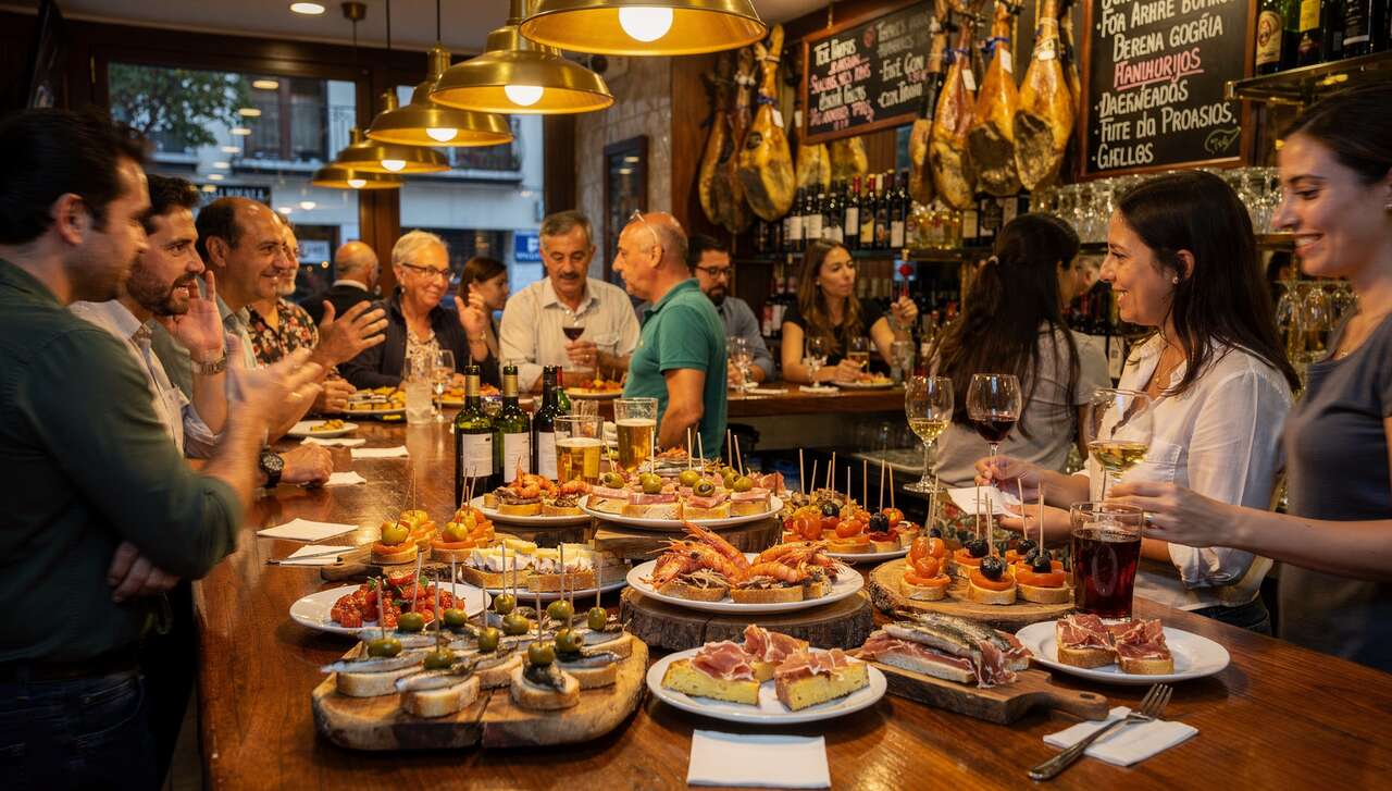 &agrave; la d&eacute;couverte des pintxos