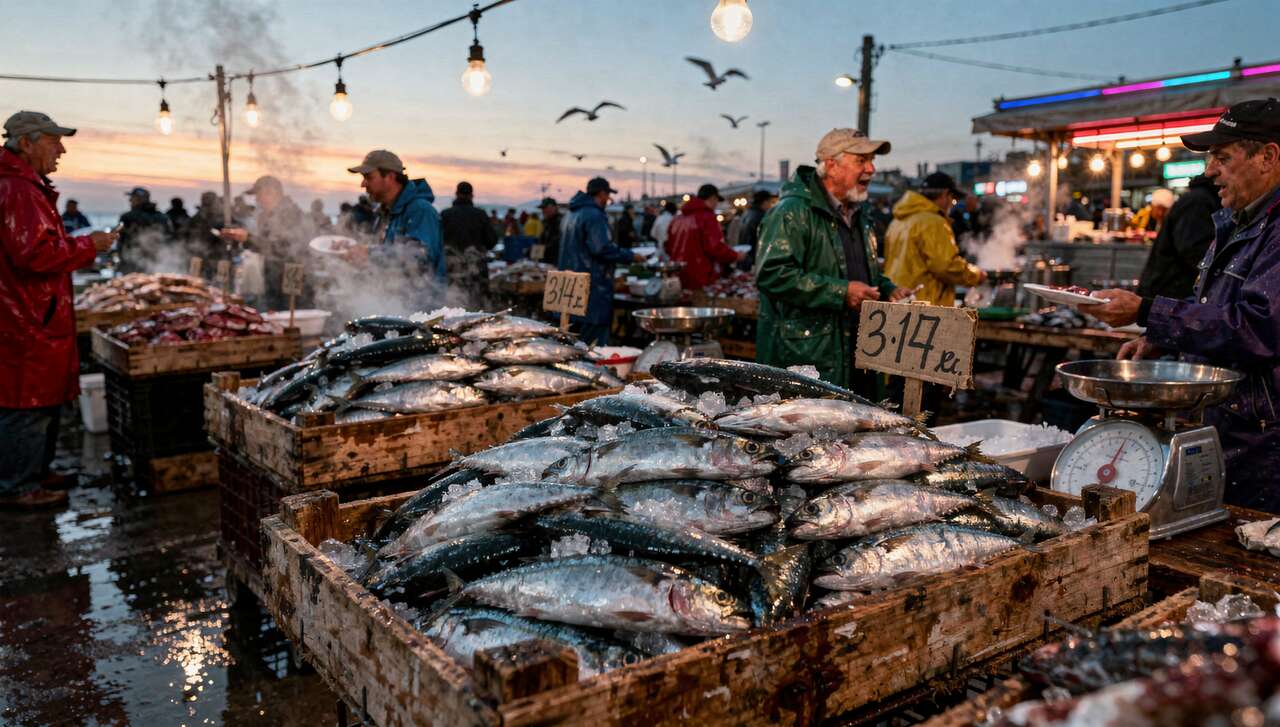 Voyage au c&oelig;ur de la cri&eacute;e : poissons et crustac&eacute;s