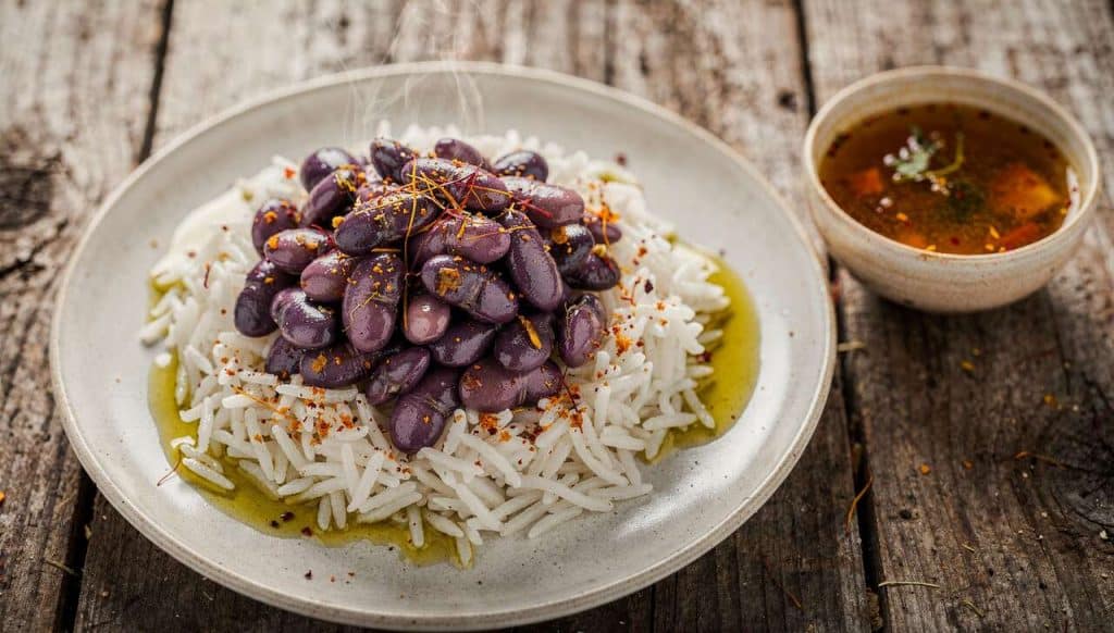 Recette : fèves violettes savoureuses