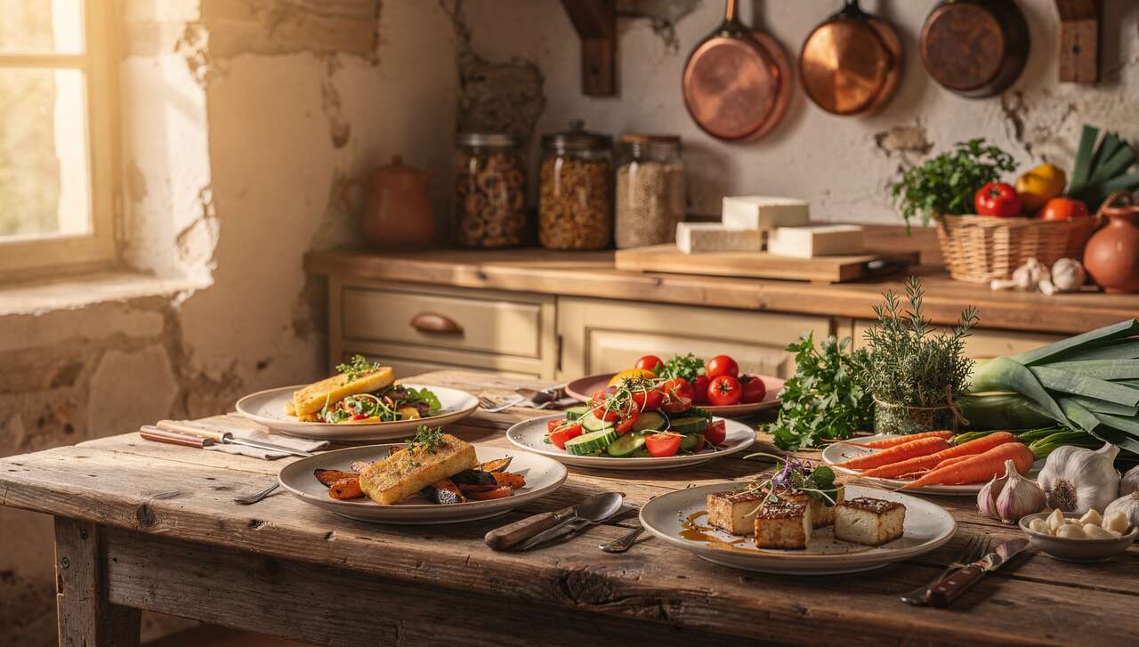 Recettes traditionnelles et modernes &agrave; base de tofu