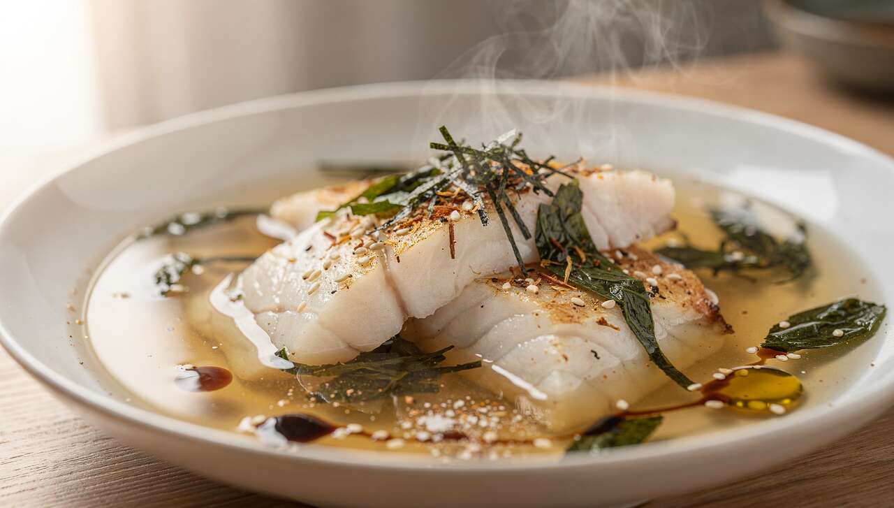 Thé : recette de poisson poché au thé