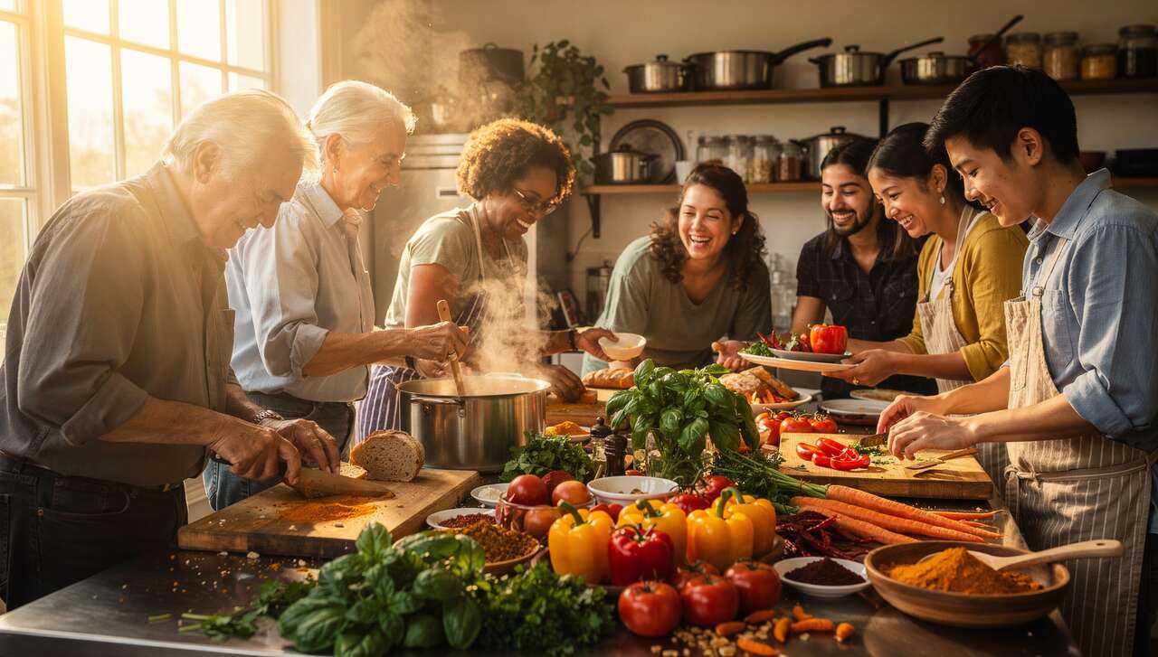 La cuisine comme vecteur d'int&eacute;gration sociale
