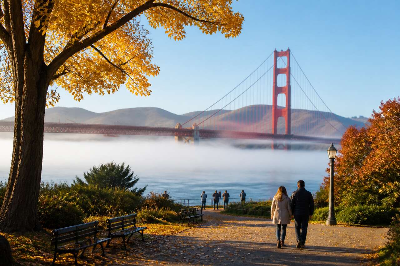 Automne &agrave; san francisco : un charme inattendu