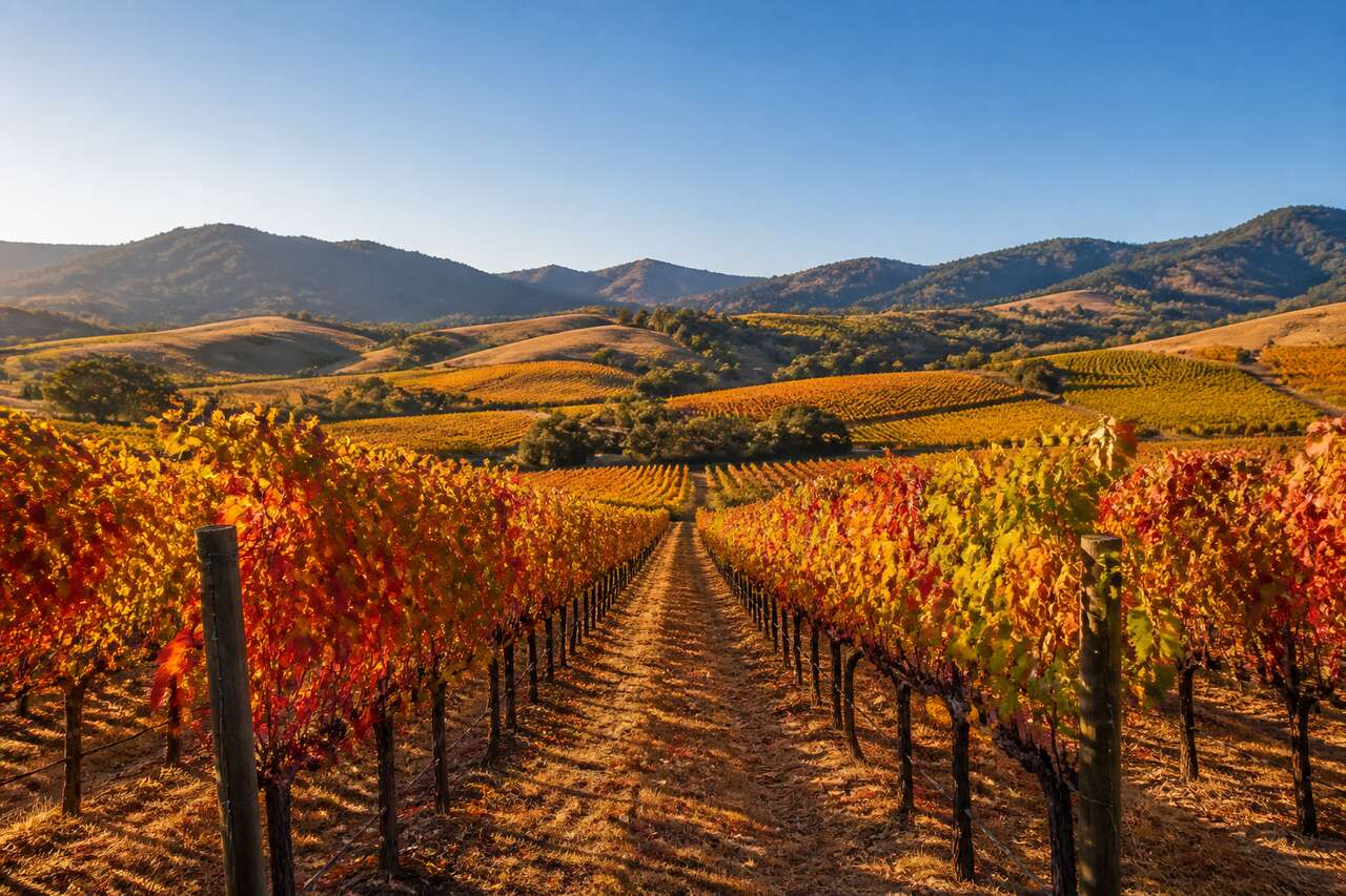 Route des vins : d&eacute;couvrez les vignobles californiens en cette saison