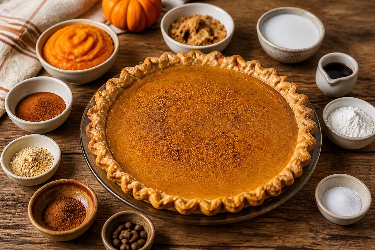 Recette de tarte à la citrouille originale