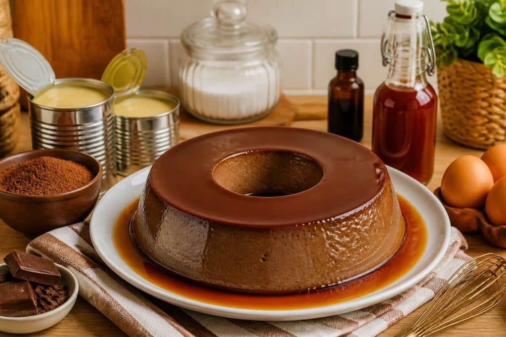 Flan aux œufs au chocolat : recette gourmande et facile