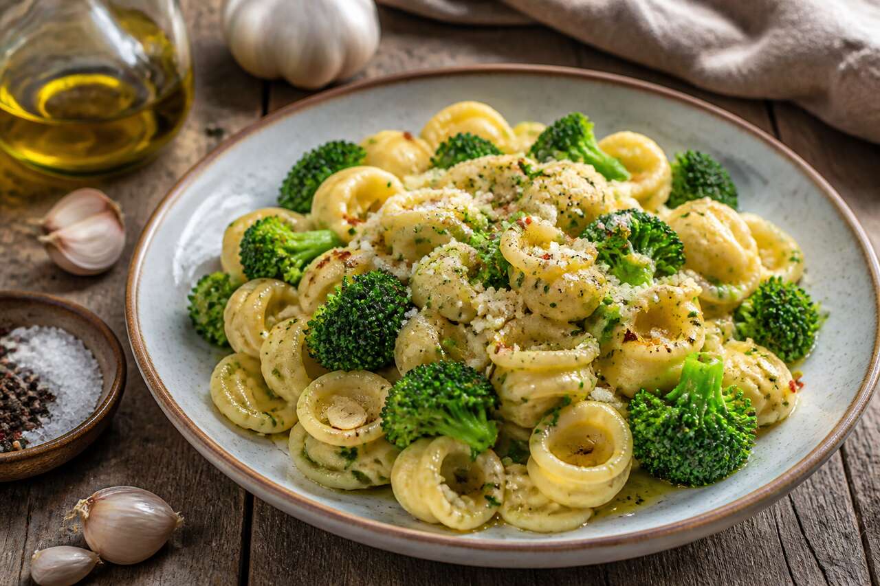 Pâtes au brocoli : recette italienne savoureuse