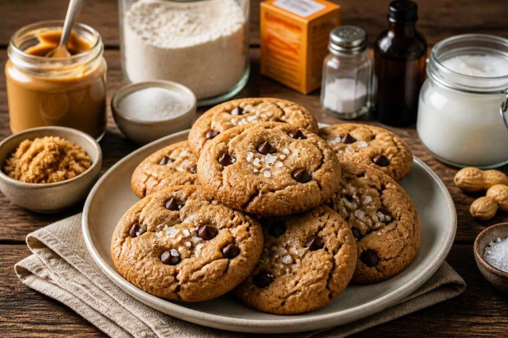 Biscuits au beurre de cacahuète et chocolat : la recette gourmande