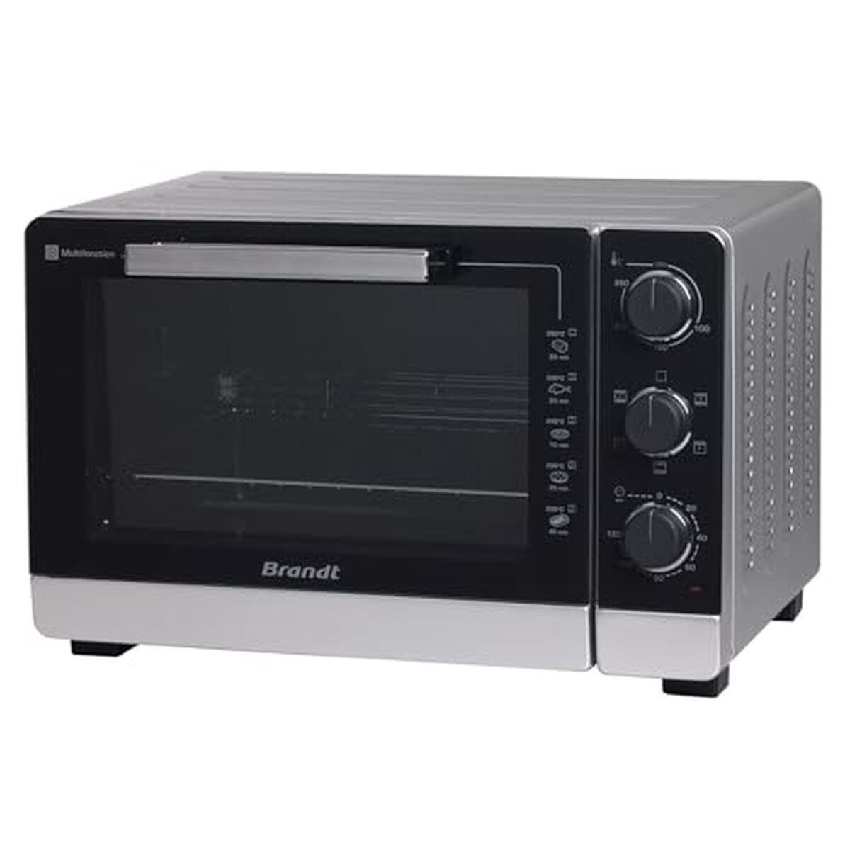 Test du mini four Brandt FC405MS : performance 40L et accessoires complets