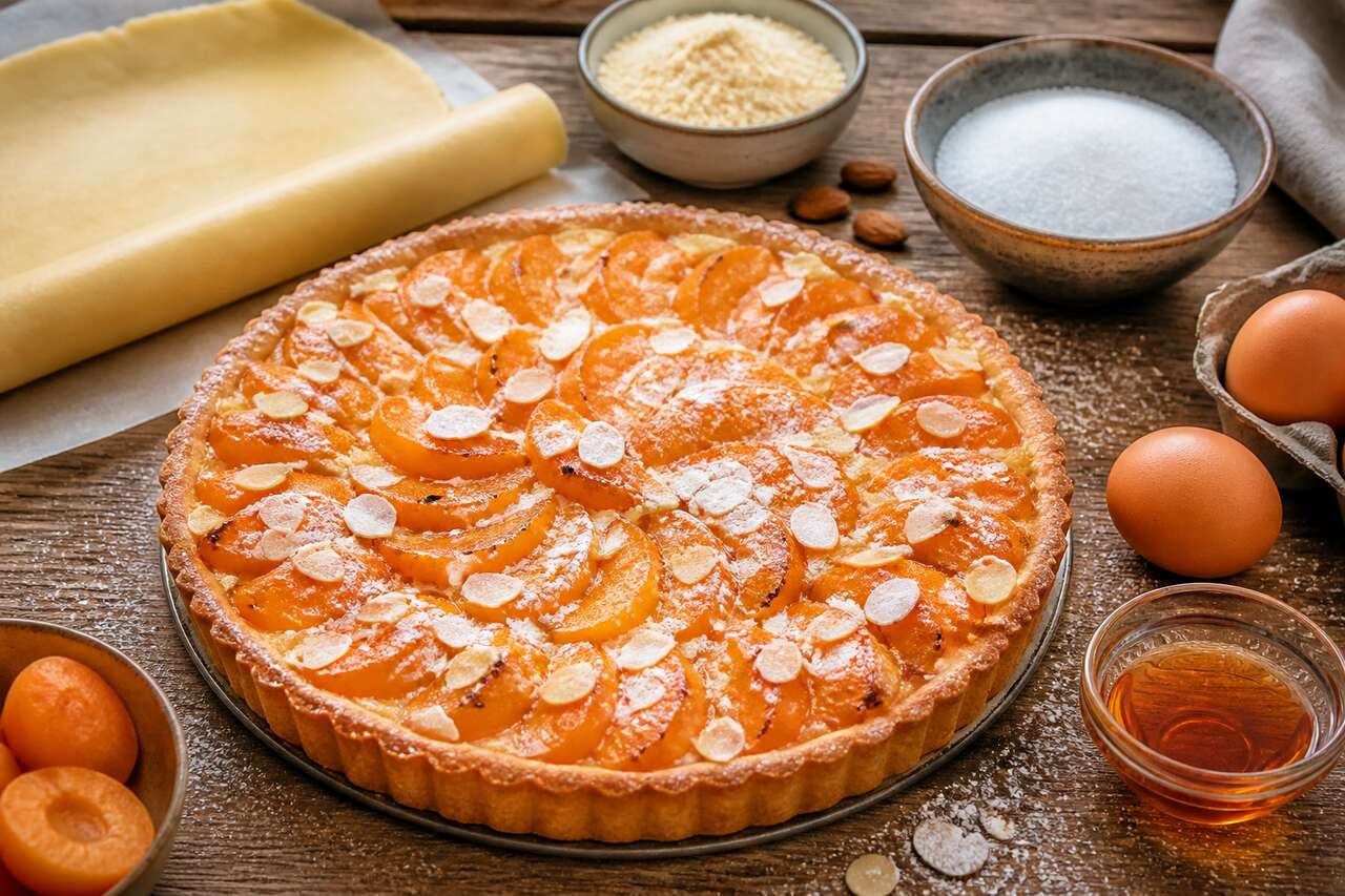 Tarte aux abricots et amandes : une recette gourmande