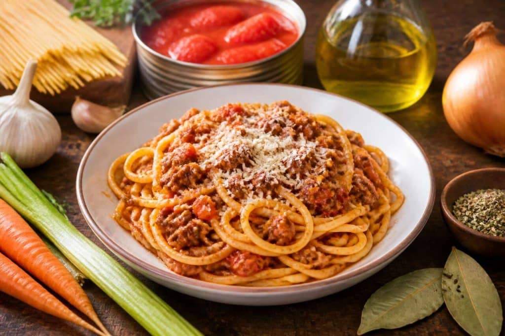 Spaghetti bolognaise de ma Mamie : recette authentique