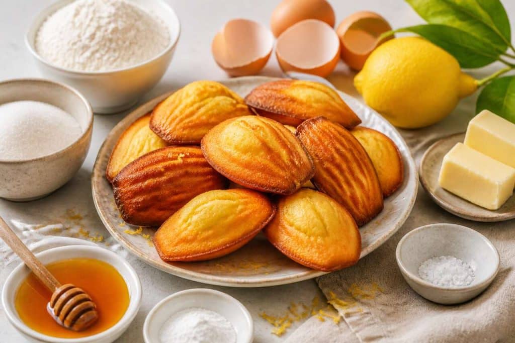 Recette de madeleines au citron moelleuses et faciles