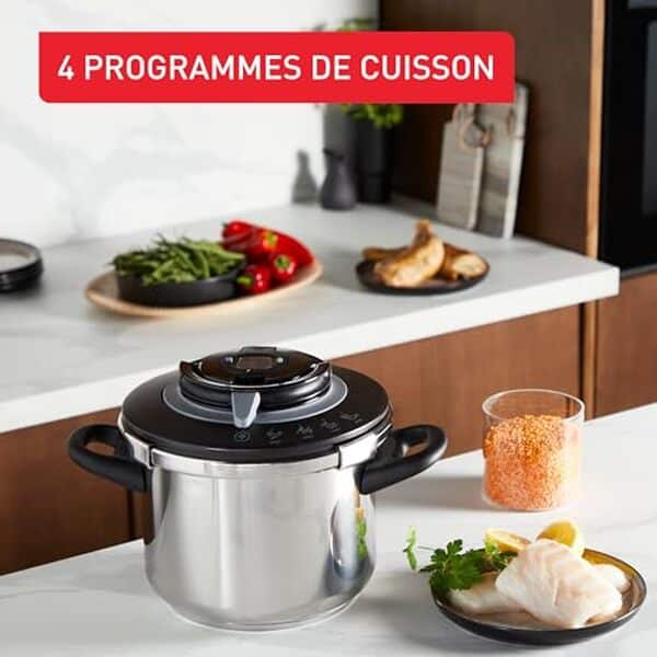 Test détaillé de la cocotte-minute Seb Clipso+ Chef 10L : découvrez ses performances, avantages et inconvénients pour 7 à 10 convives. Avis honnête et complet. 