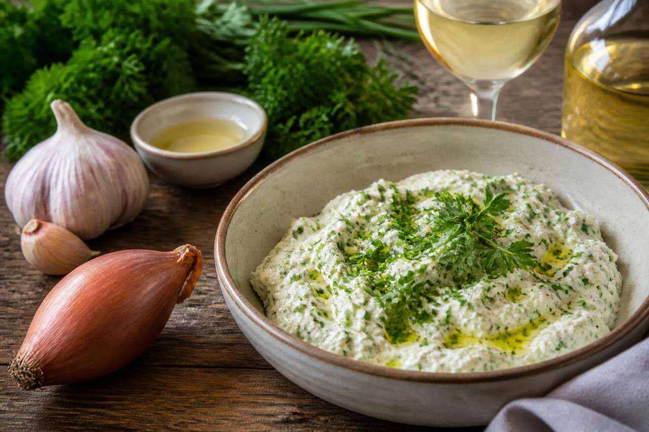 Recette de cervelle de canut : faisselle aux herbes fraîches